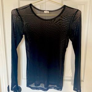 Women’s Mesh Long Sleeve Top